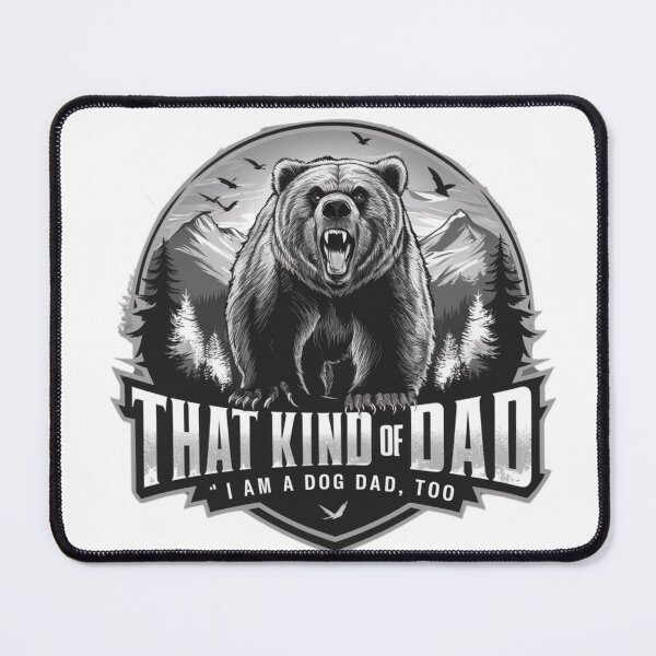 Item preview, Bear Dad designed and sold by Furbabies Art.