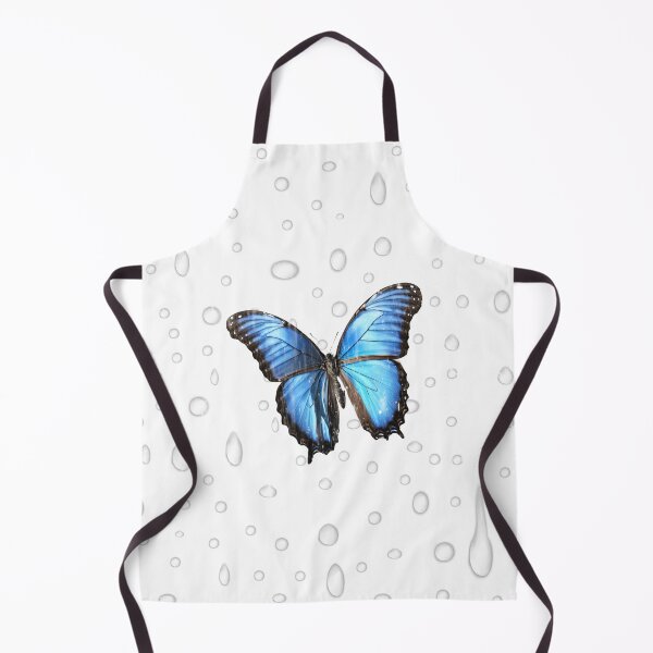 Item preview, Blue morpho butterfly in the rain designed and sold by Yeyishop.