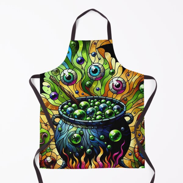 Item preview, Stained Glass Witch's Cauldron designed and sold by foilhat.