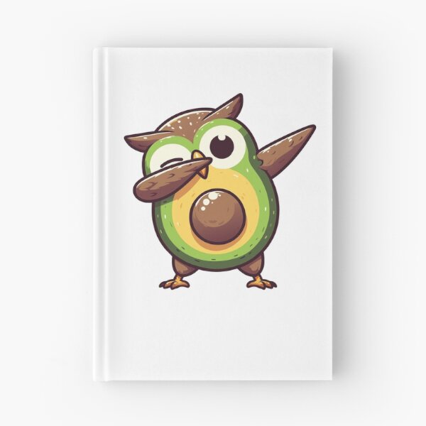 Item preview, Avocado Owl Dabbing designed and sold by Designowner.
