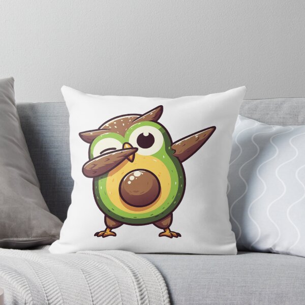 Item preview, Avocado Owl Dabbing designed and sold by Designowner.