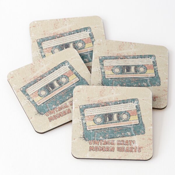 Item preview, classic vintage cassette tape art with dusty effects designed and sold by BKSARYLIFE.