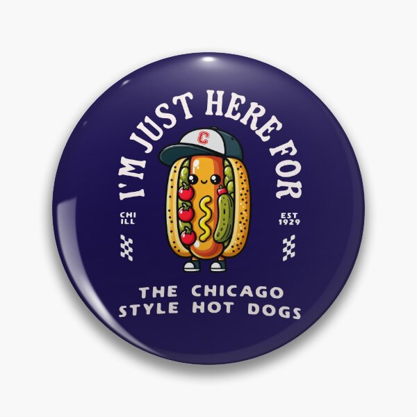 Item preview, Chicago Style Hot Dog Lover Chicago Foodie Funny Hot Dog T-Shirt designed and sold by twigandmeadow.