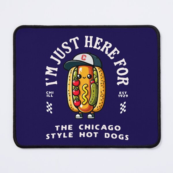 Item preview, Chicago Style Hot Dog Lover Chicago Foodie Funny Hot Dog T-Shirt designed and sold by twigandmeadow.