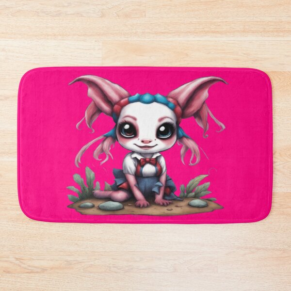 Item preview, Harley The Axolotl, Product Colour: Bright Pink  designed and sold by Midnight Veil Designs.