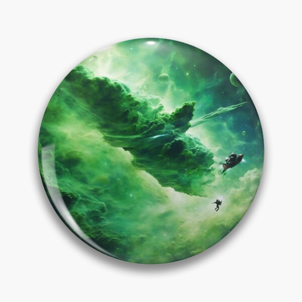 Item preview, Green Nebula Flight designed and sold by Sadia  Jannat.