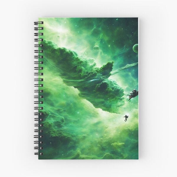 Item preview, Green Nebula Flight designed and sold by Sadia  Jannat.