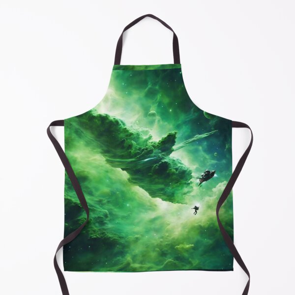 Item preview, Green Nebula Flight designed and sold by Sadia Jannat.