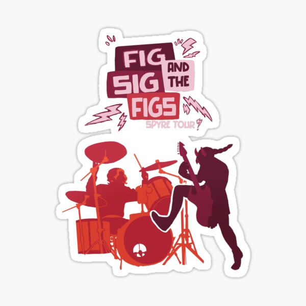 Artikel-Vorschau von Fig and the Sig Figs Band-Merch, designt und verkauft von kxdarhk.