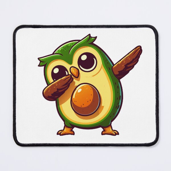 Item preview, Avocado Owl Dabbing designed and sold by Designowner.