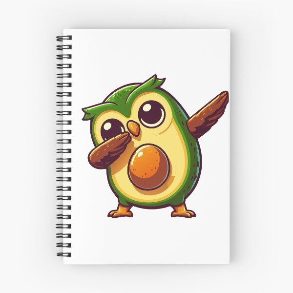Item preview, Avocado Owl Dabbing designed and sold by Designowner.