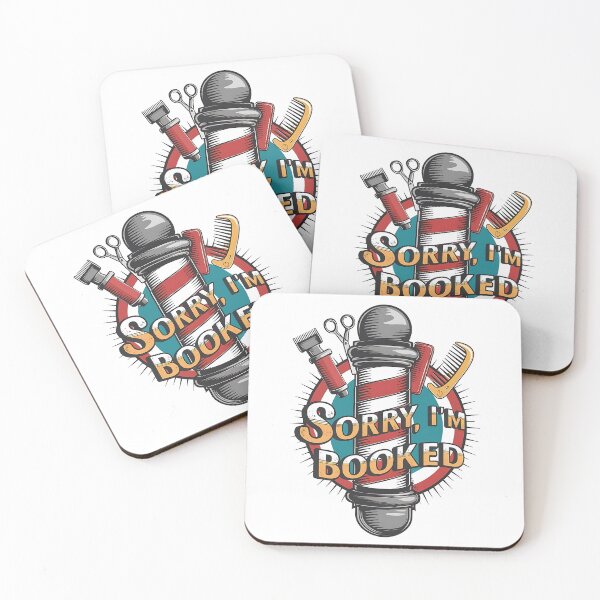 Item preview, Sorry, I'm Booked Barber Quote designed and sold by DomTeesHaven.