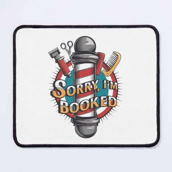 Item preview, Sorry, I'm Booked Barber Quote designed and sold by DomTeesHaven.