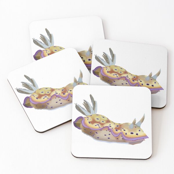 Item preview, Nudibranch - sea slug - Goniobranchus kuniei designed and sold by Poulpimousse.