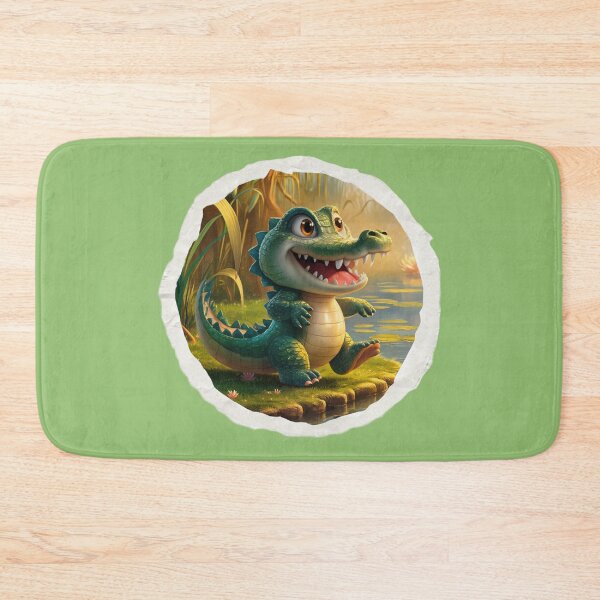 Item preview, A sweet alligator by the lake. designed and sold by McVrax.