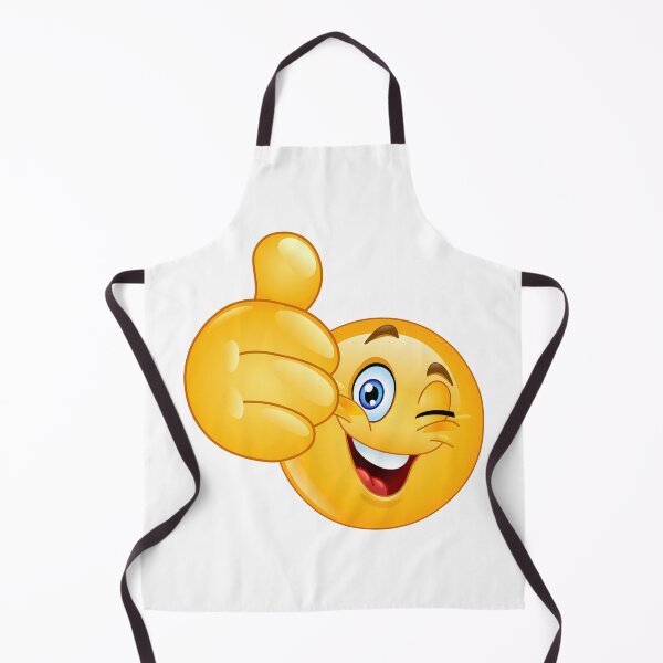 Item preview, Thumb up Winking Emoticon designed and sold by Yael Weiss.