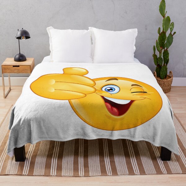 Item preview, Thumb up Winking Emoticon designed and sold by Yael Weiss.