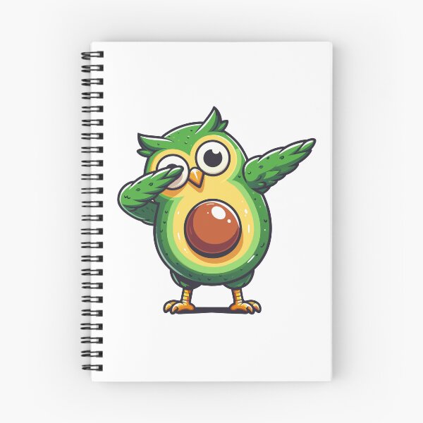 Item preview, Avocado Owl Dabbing designed and sold by Designowner.