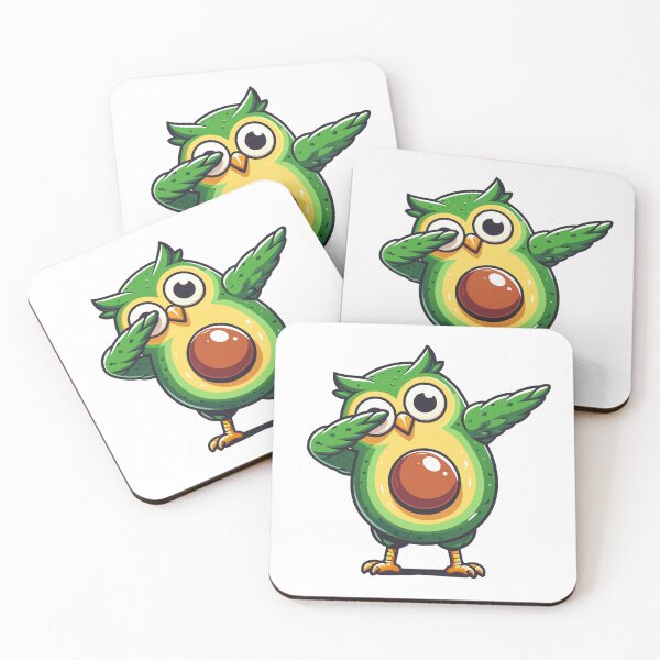 Item preview, Avocado Owl Dabbing designed and sold by Designowner.