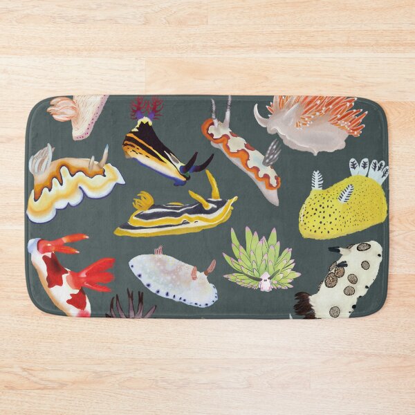 Item preview, Nudibranch round pattern - sea slug designed and sold by Poulpimousse.