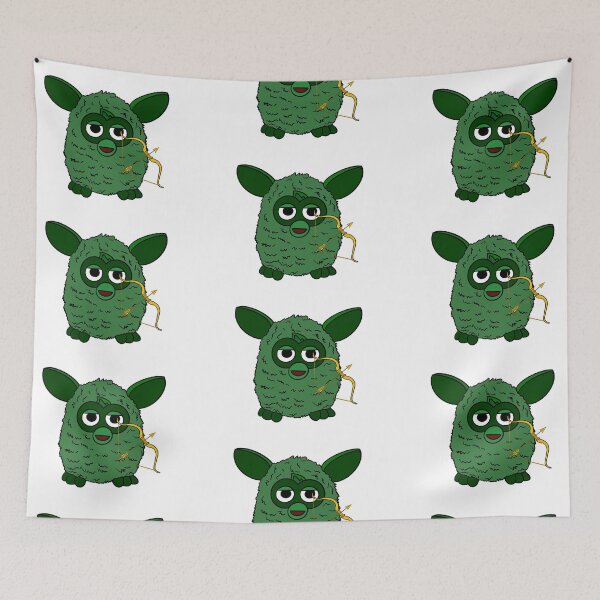 Item preview, Forest Green Apollo Furby designed and sold by Animals-by-JB.