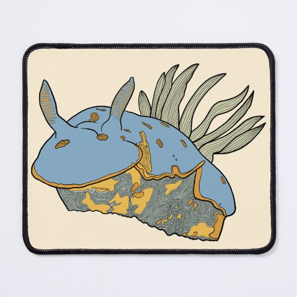 Item preview, Abstract Tryons risbecia Sea Slug color option 15 designed and sold by ArtbyDLP.