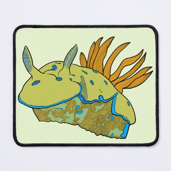 Item preview, Abstract Tryons risbecia Sea Slug color option 16 designed and sold by ArtbyDLP.