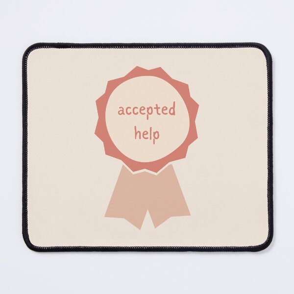 Item preview, accepted help award designed and sold by triplewatersign.