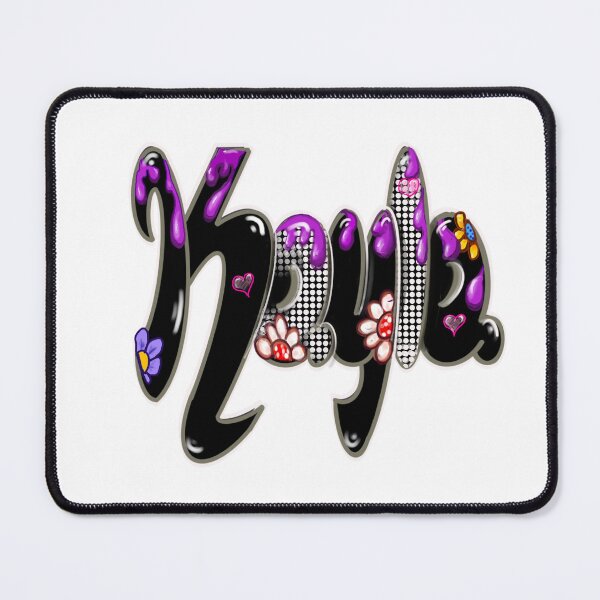 Item preview, Kayla black and white Girls and womens Personalized Custom name Kayla designed and sold by Artonmytee.