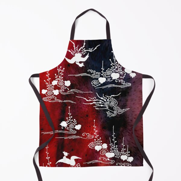 Item preview, Japanese Katagami Stencil Phoenix With Momiji Autumn Leafs designed and sold by ChidoriVintage.