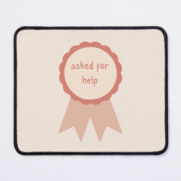Item preview, asked for help award designed and sold by triplewatersign.