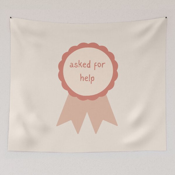 Item preview, asked for help award designed and sold by triplewatersign.