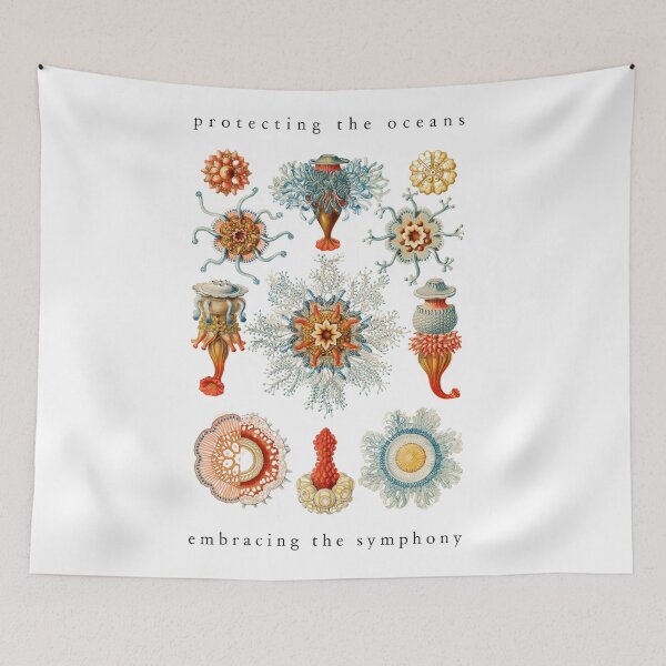 Item preview, Protecting the Oceans Scientific Marine Biology Illustration designed and sold by DreamCraze.