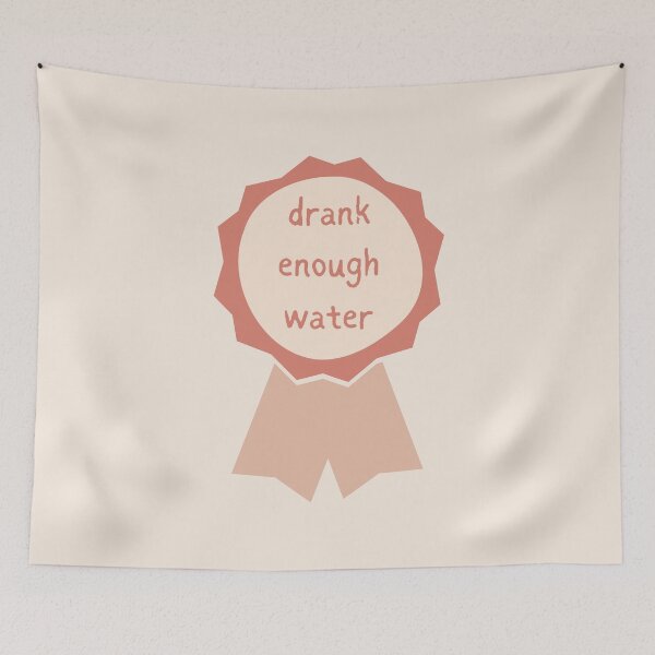 Item preview, drank enough water award designed and sold by triplewatersign.