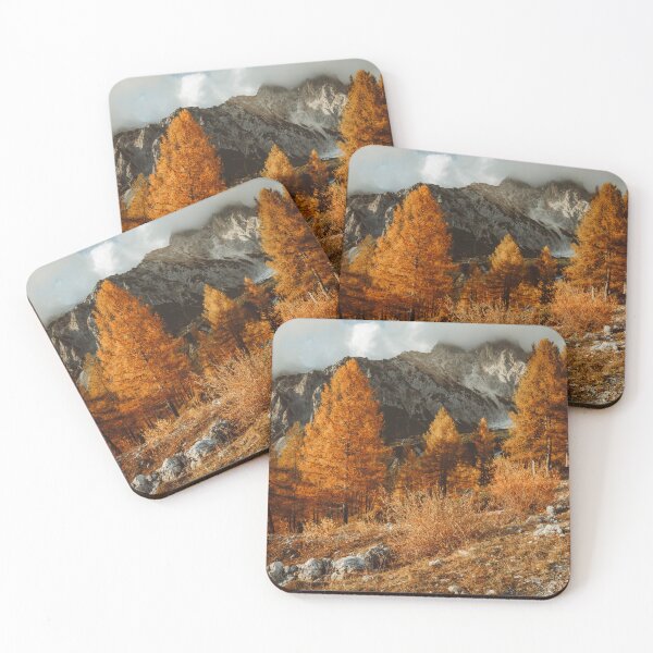 Item preview, Hochkönig in the Alps Sunset on Alm Autumn designed and sold by Marvin Diehl.
