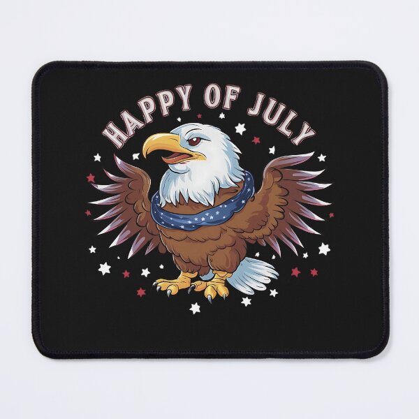 Item preview, Happy 4th of July Eagle Paint Art 3D Model designed and sold by Charlygood.