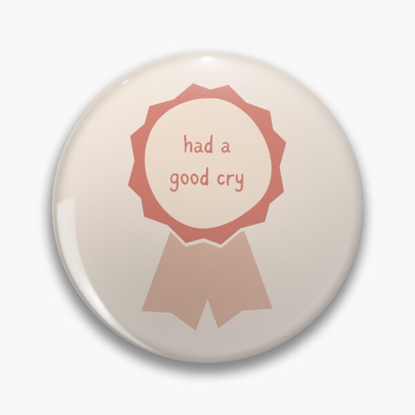 Item preview, had a good cry award designed and sold by triplewatersign.