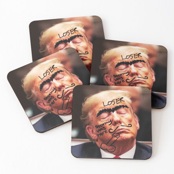 Item preview, Trump sleeping in court meme with marker graffiti  designed and sold by Thelittlelord.