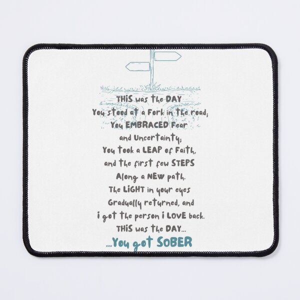 Item preview, This Was The Day You Got Sober designed and sold by The Sober Frootcake.