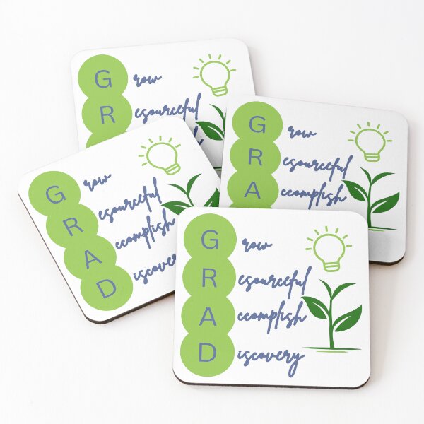 Item preview, GRAD Grow Resourceful Accomplish Discovery designed and sold by thankluckystars.
