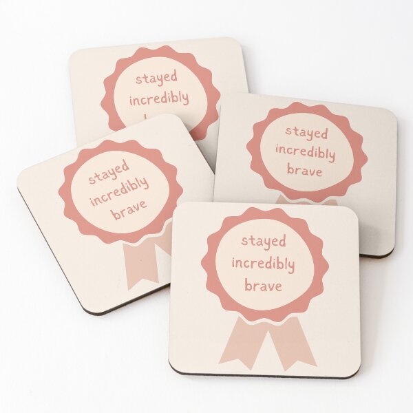 Item preview, stayed incredibly brave award designed and sold by triplewatersign.