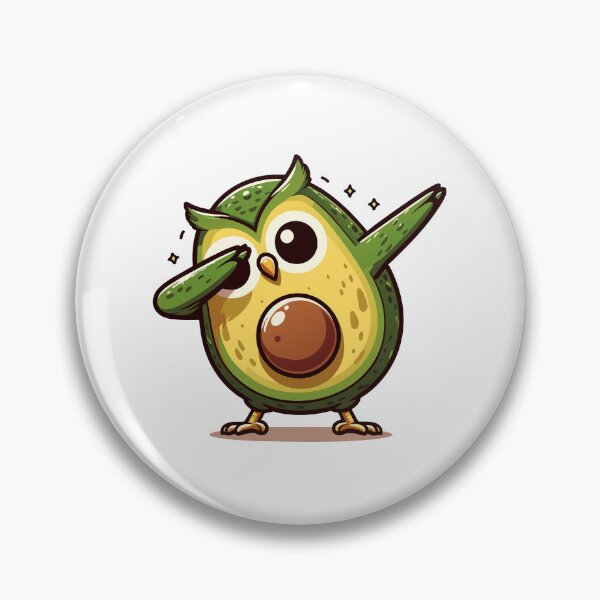 Item preview, Avocado Owl Dabbing designed and sold by Designowner.