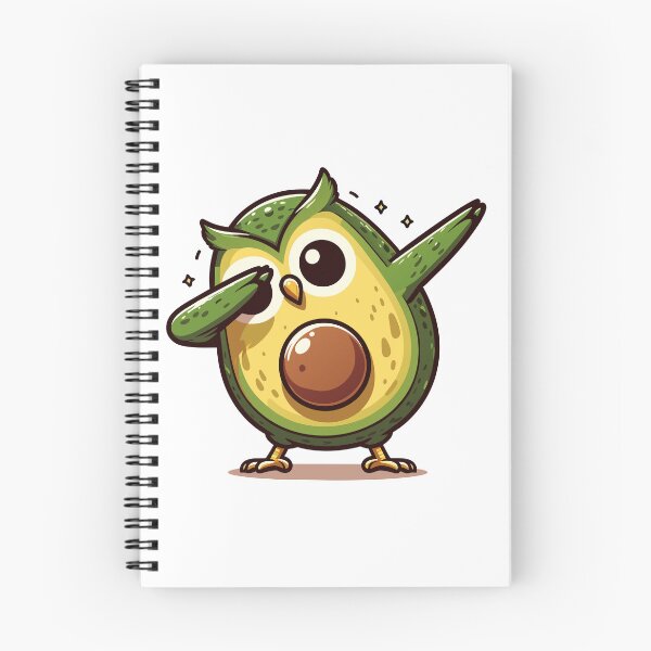 Item preview, Avocado Owl Dabbing designed and sold by Designowner.