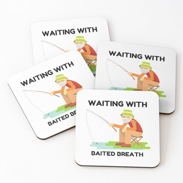 Item preview, Funny Fishing Joke for Fisherman Waiting With... designed and sold by julyperson.