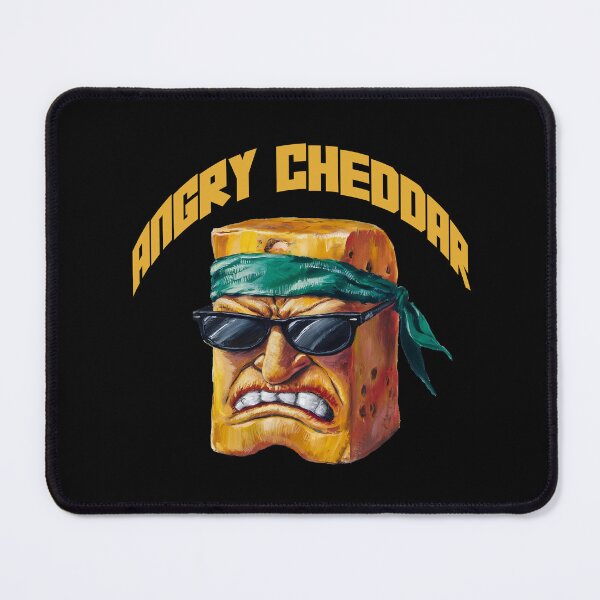 Item preview, Cheddar Cheese Angry Cheddar Funny  For Cheese Lovers designed and sold by LoomINKverse.