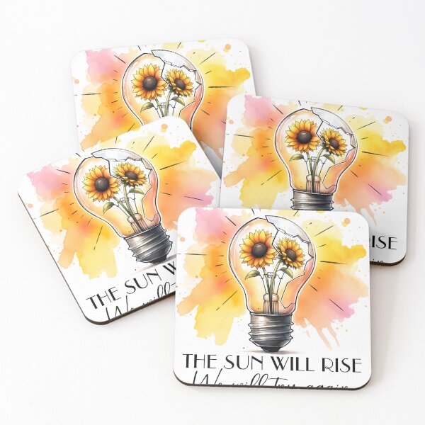 Item preview, The Sun will rise again Positive Vibes designed and sold by YELLOWCITY806.