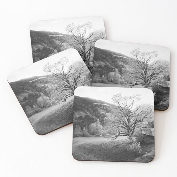Item preview, Hochkönig Photo Black White - Alps Mountain Hut Salzburger Land designed and sold by Marvin Diehl.