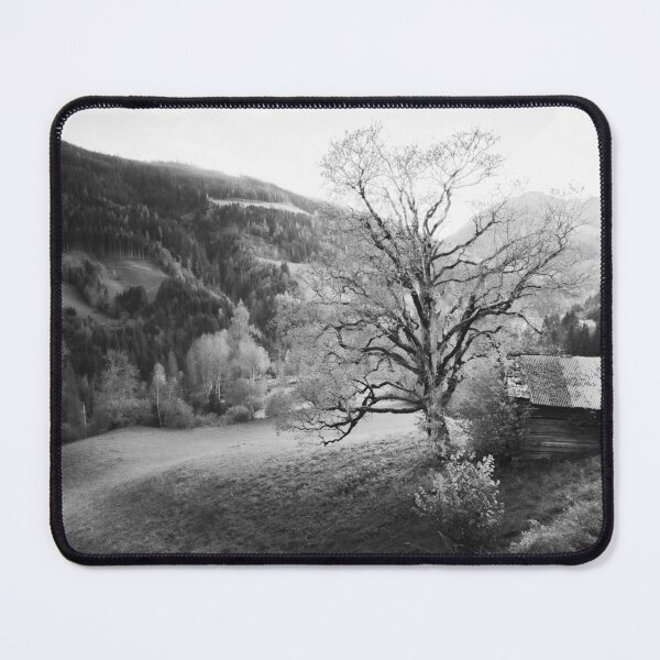 Item preview, Hochkönig Photo Black White - Alps Mountain Hut Salzburger Land designed and sold by Marvin Diehl.