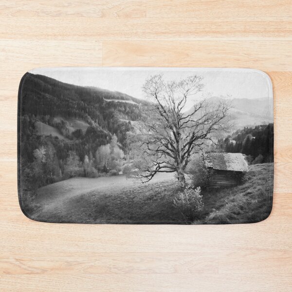 Item preview, Hochkönig Photo Black White - Alps Mountain Hut Salzburger Land designed and sold by Marvin Diehl.
