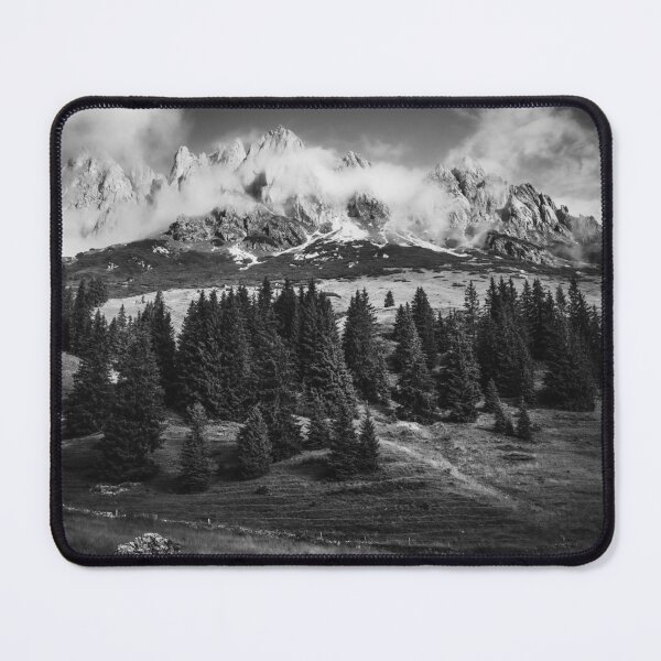 Item preview, Hochkönig Photo Black White - Alps Mountain Hut Salzburger Land designed and sold by Marvin Diehl.